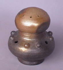 竹内明人 「炭化香炉」φ9.5×高11.0cm