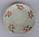 松平 宏 「花紋皿」 径23.5　高2.0cm