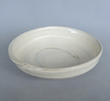 上條誠二 「白釉鉢」径20.5×18.5 高6.0 cm