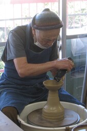 登窯焼成作陶会 中里隆先生と作る「胴継ぎ花入」